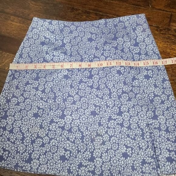 Vintage 90s Y2K Daisy Dainty Floral Print Mini Skirt XS S - Picture 8 of 10